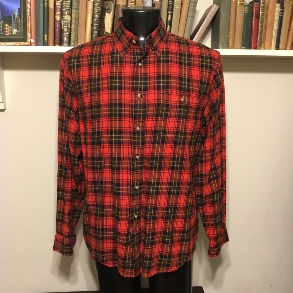 G.H. Bass&Co. red flannel